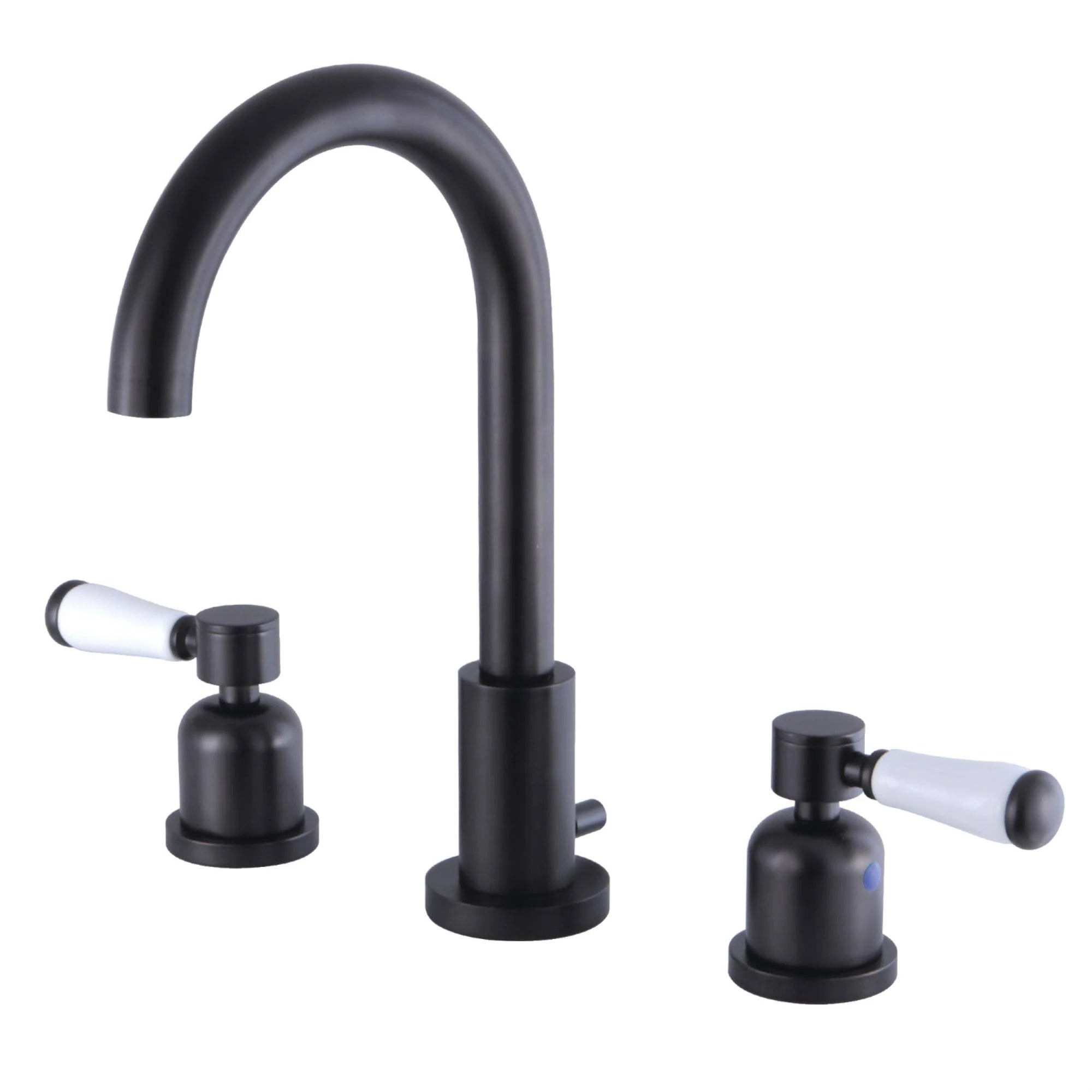 Oil Rubbed Bronze Widespread Bathroom Faucet I503047