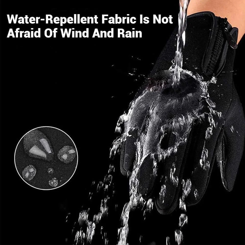 Waterproof Windproof Thermal Touchscreen Winter Gloves with Non-Slip Grip A65756