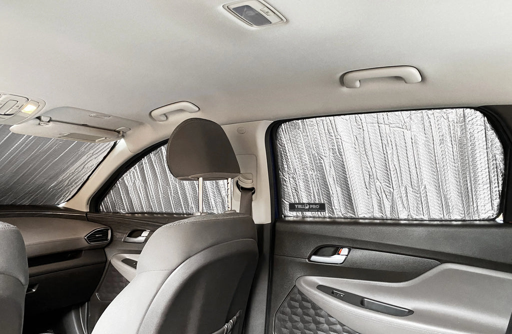 Set of 2 Front Row Sunshades for Hyundai Santa Fe SUV D842