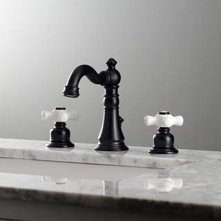 Polished Chrome Widespread Bathroom Faucet M2446