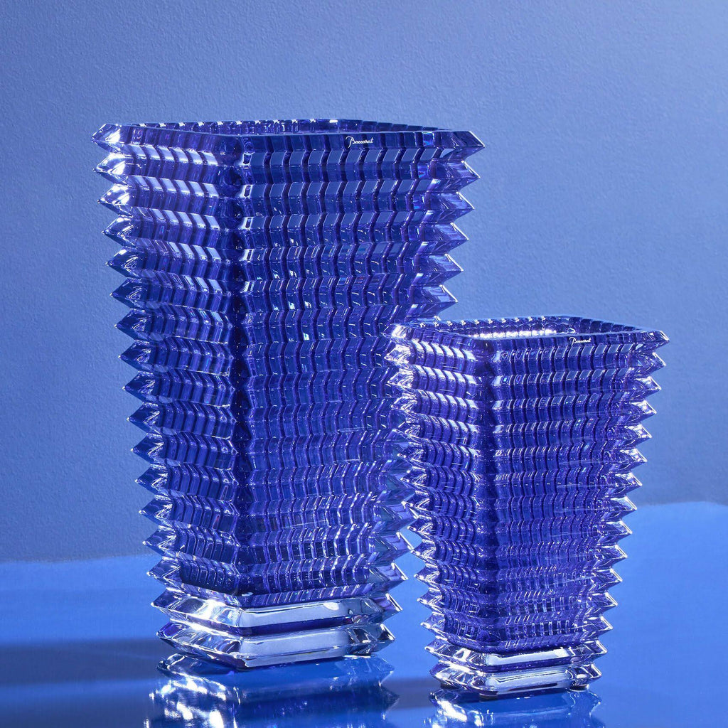 Blue Rectangular Vase U30596