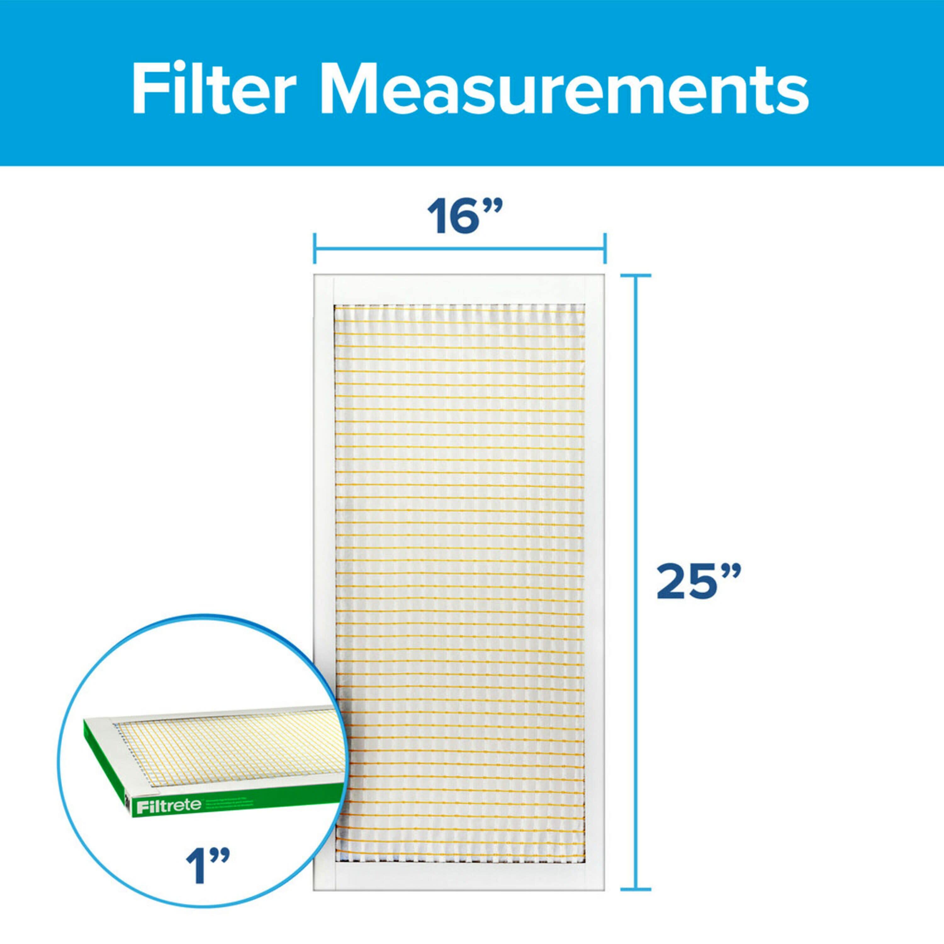 16x25x1 MERV 8 Air Filter V73740