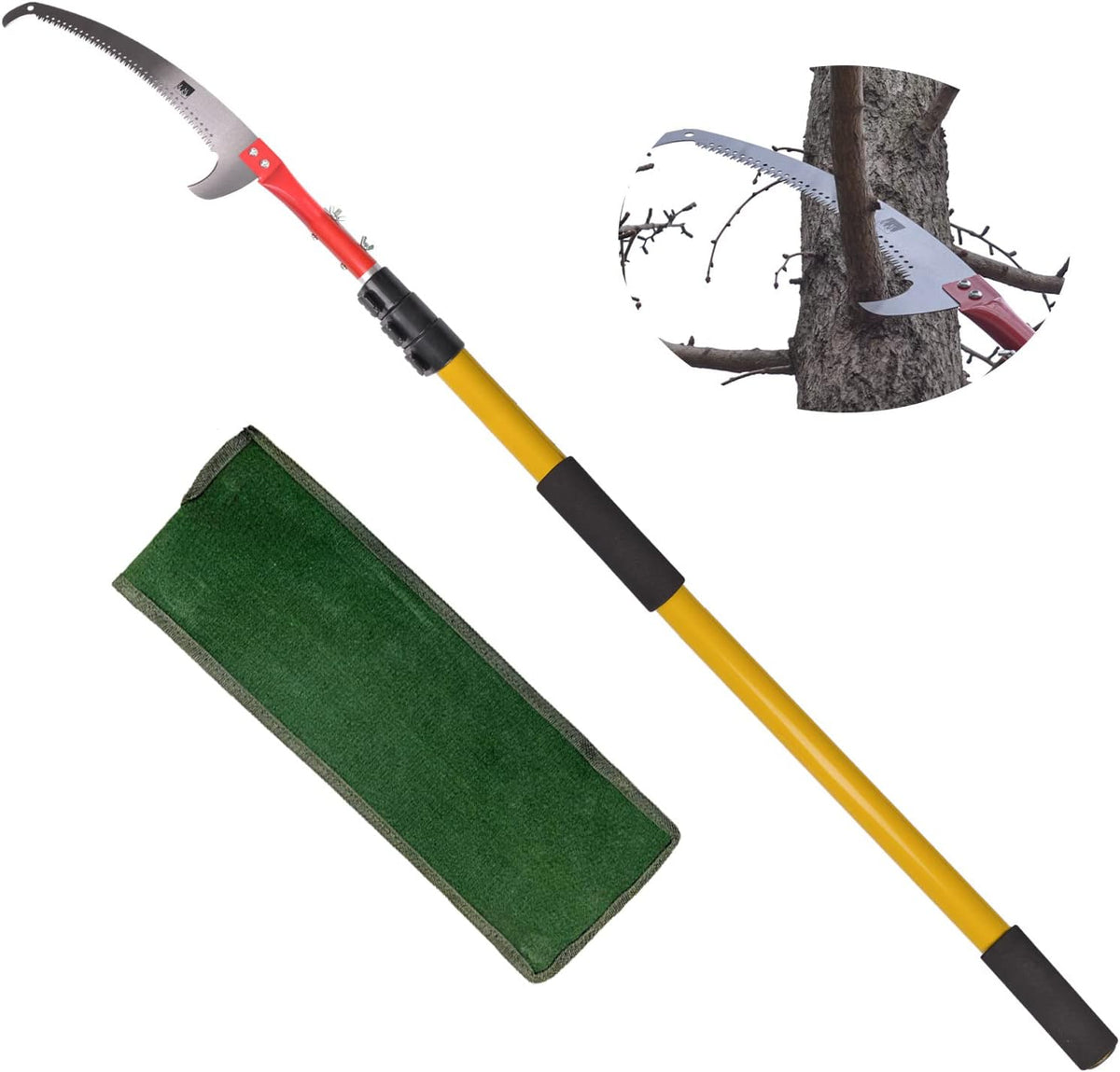 Telescoping Pole Saws for Tree Trimming, Pack of 2 J12780