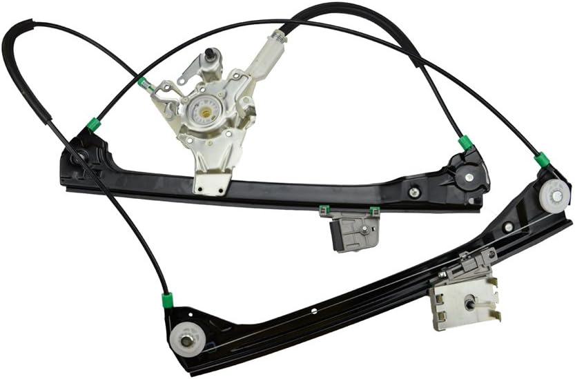 Front Right Passenger Side Power Window Regulator without Motor for BMW E46 Coupe Convertible Pack of 2 L871300