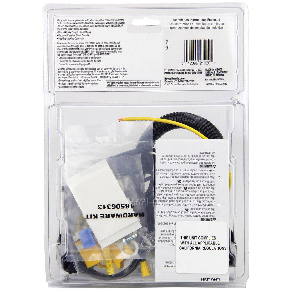 Brake Control Electrical Kit Y59462