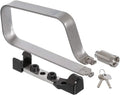 Titanium Bicycle U Lock with Mounting Clip, 2 Keys P6133