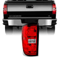 Red Clear Driver Left Side Tail Light Replacement Y450363
