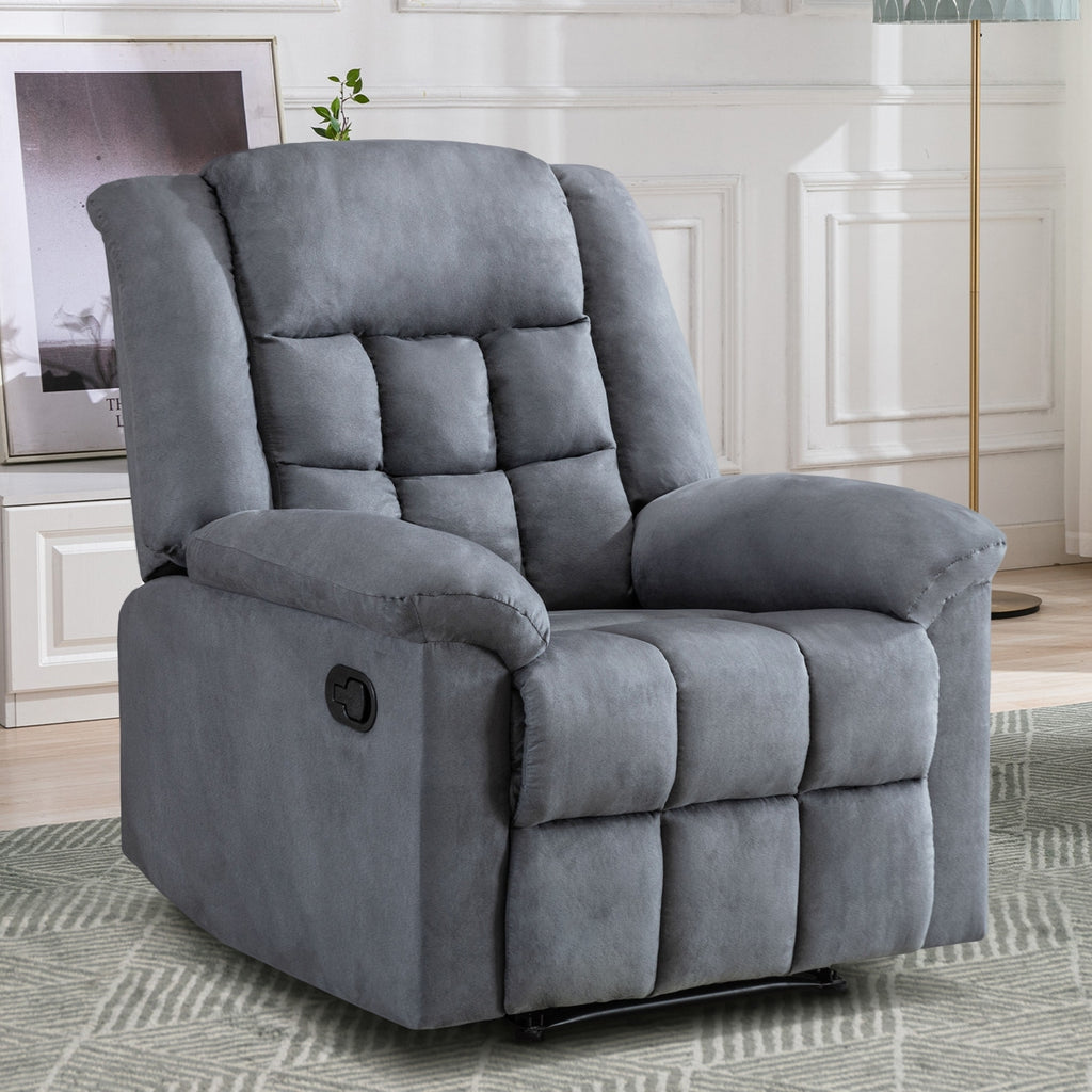 Brown Padded Manual Recliner P352970