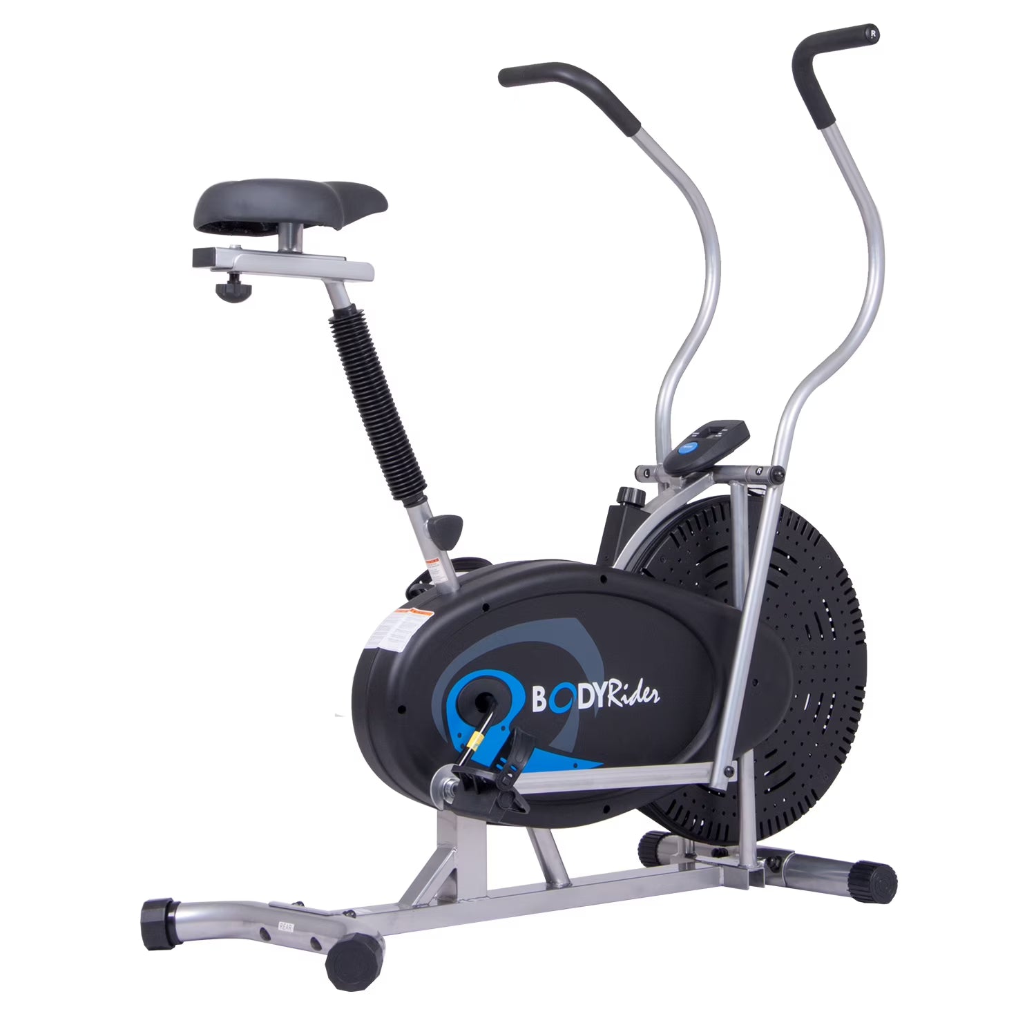 Upright Fan Bike with Gel Seat and Looped Pedals L47354