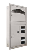 Combi Seat Cover/TT Dispenser, Waste F15742