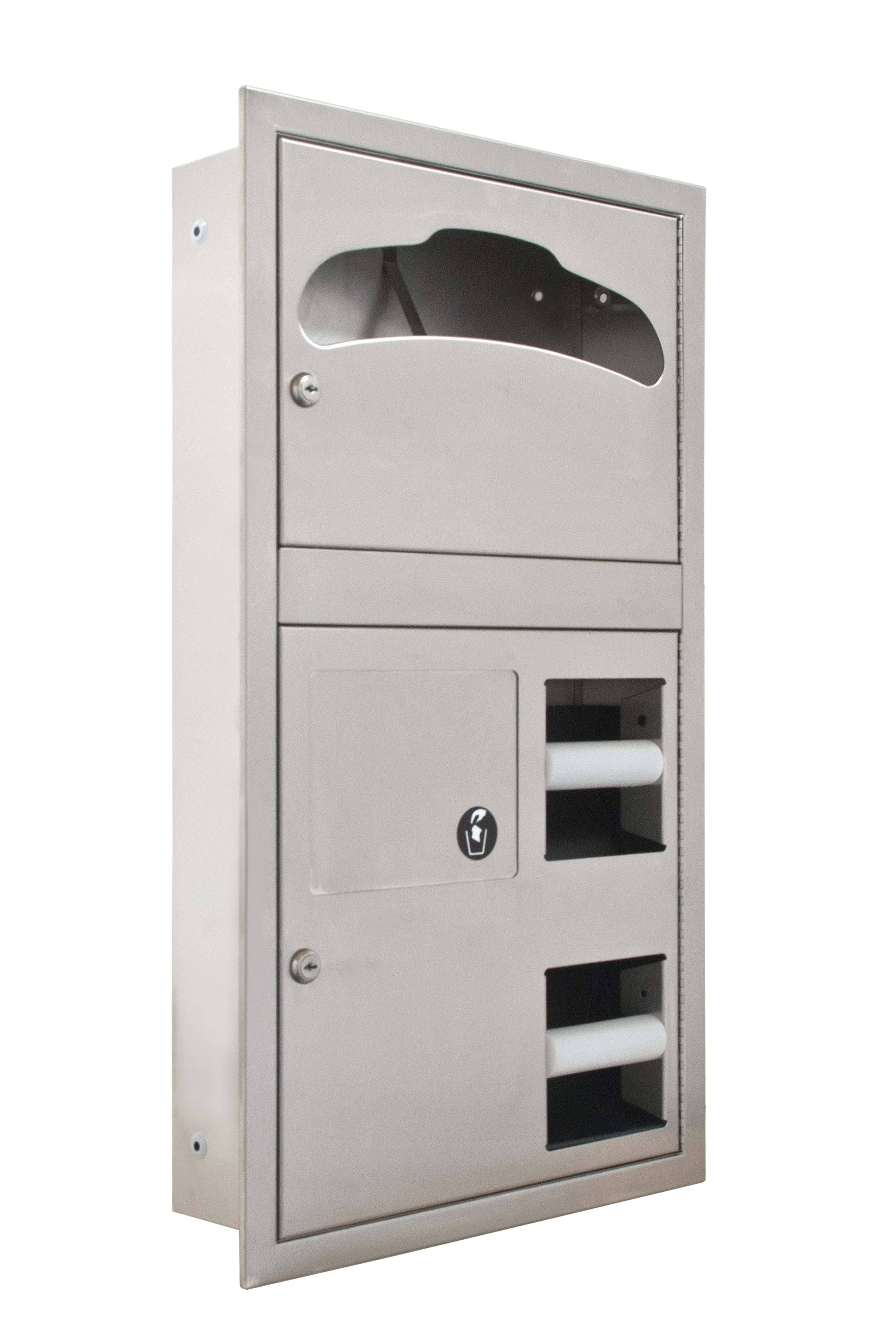 Combi Seat Cover/TT Dispenser, Waste F15742