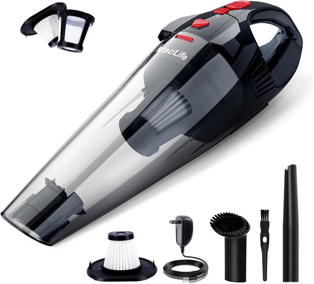 Red Cordless Handheld Vacuum Cleaner W896208