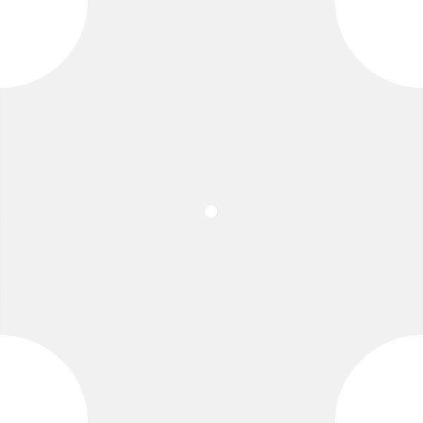 32 inchod x 1 inchid x 10 1/2 inchc x 1 inchp Architectural Grade PVC Ceiling Medallion S306117