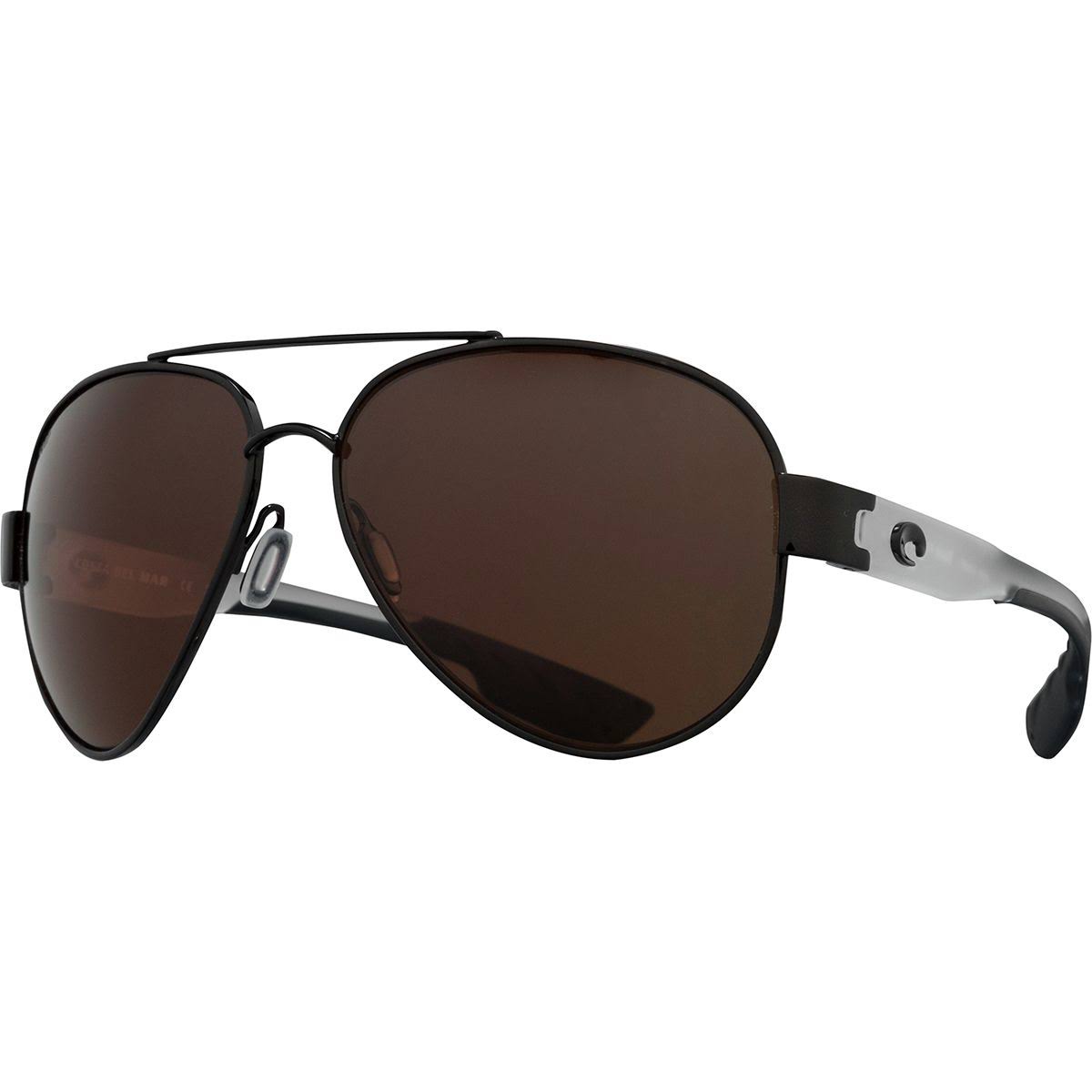Gunmetal Crystal Temples Sunglasses Copper Lens C799