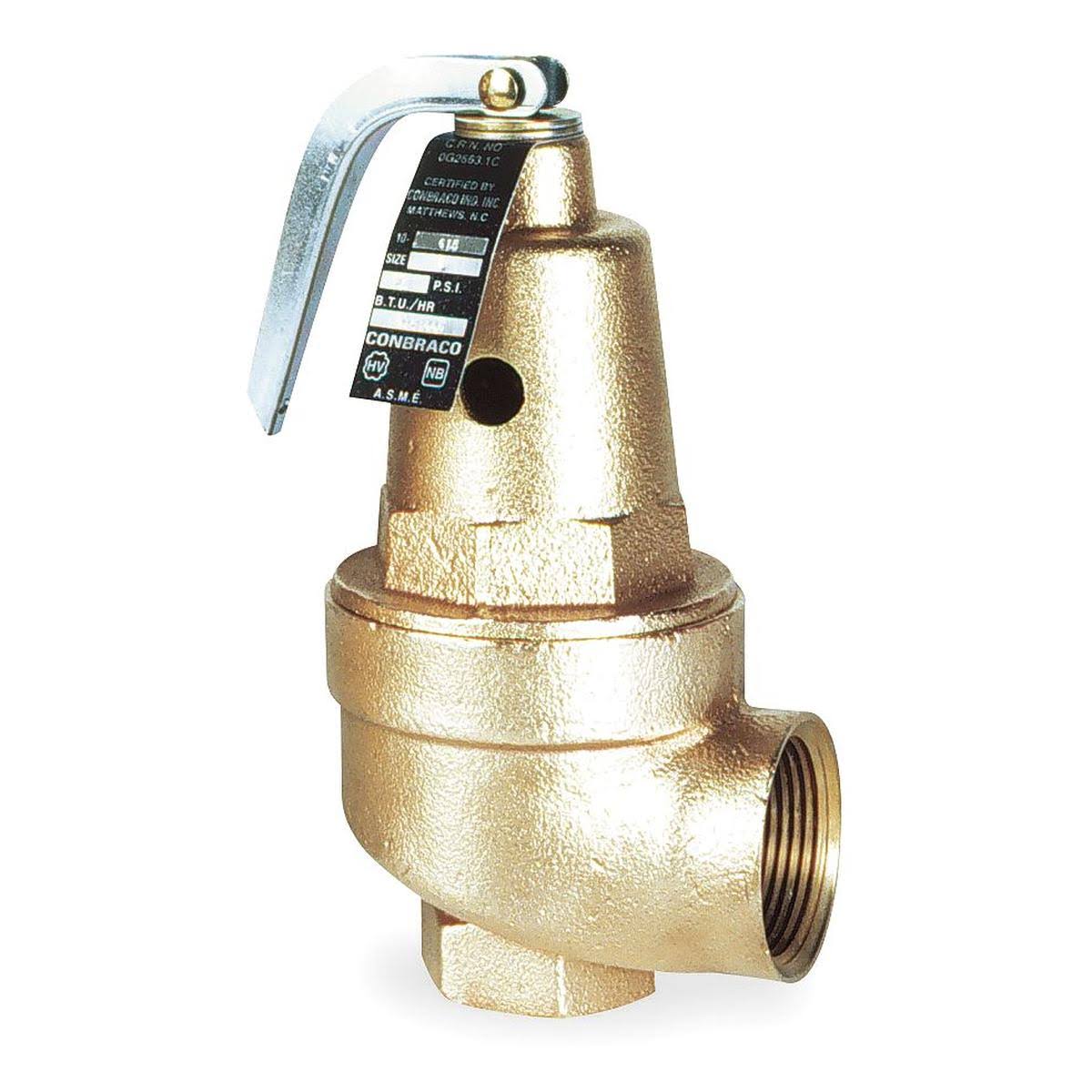 Safety Relief Valve, 2 In, 150 Psi, Bronze J816297