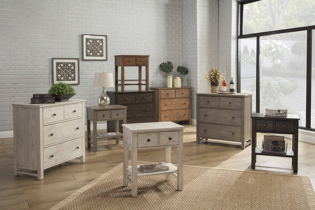 Toffee Brown 4 Drawer Wood Accent Chest I35767