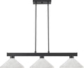 Matte Black 3 Light Billiard Light F845865