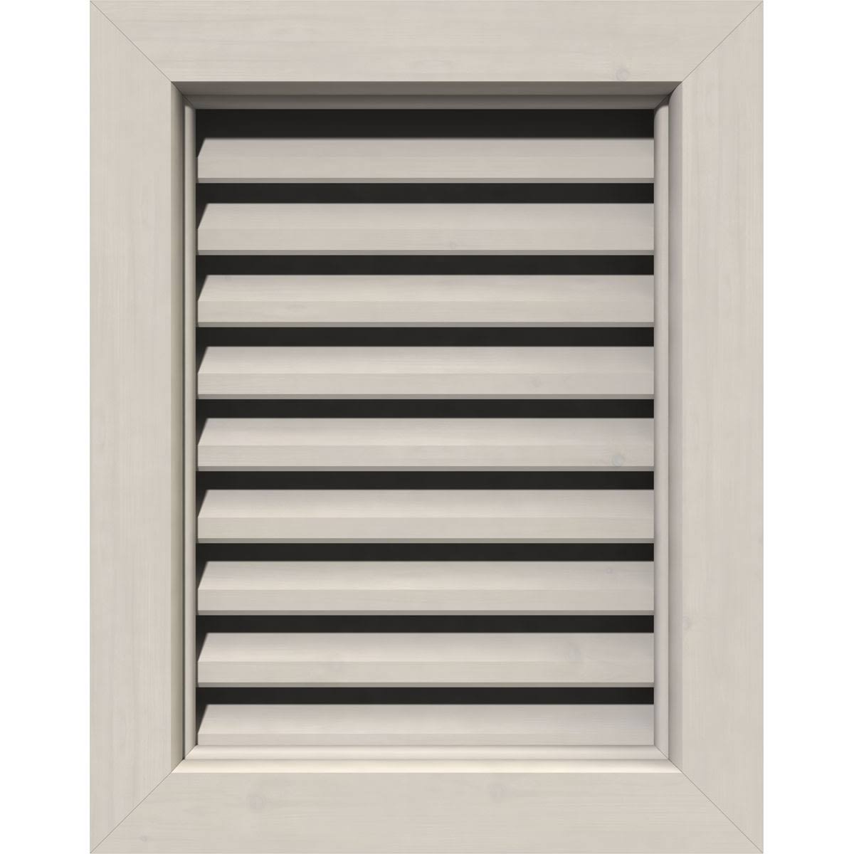 24x22W x 36x22H Primed Functional Smooth Vertical Gable Vent R87723