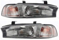 Subaru Legacy Headlight 1996 1997 Pair w/Bulbs D834788