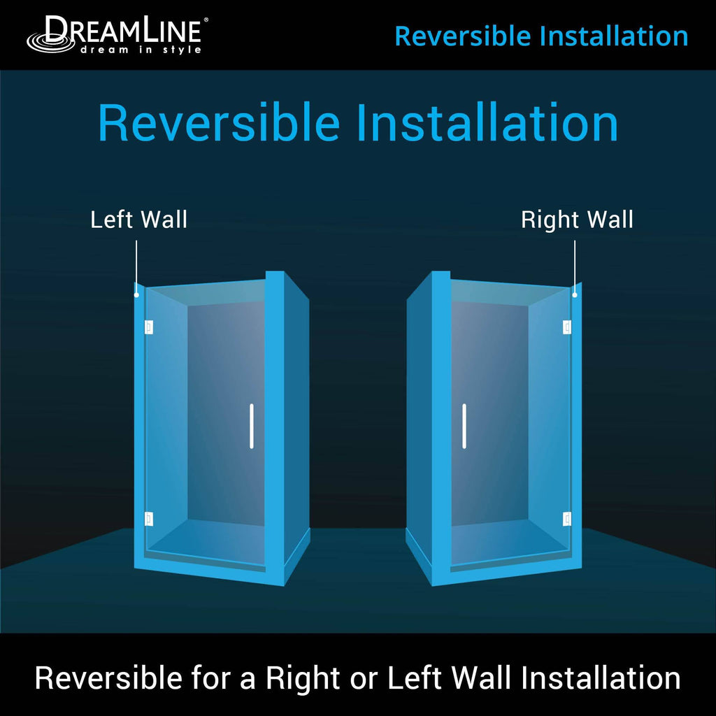 Frameless Hinged Shower Door E443014