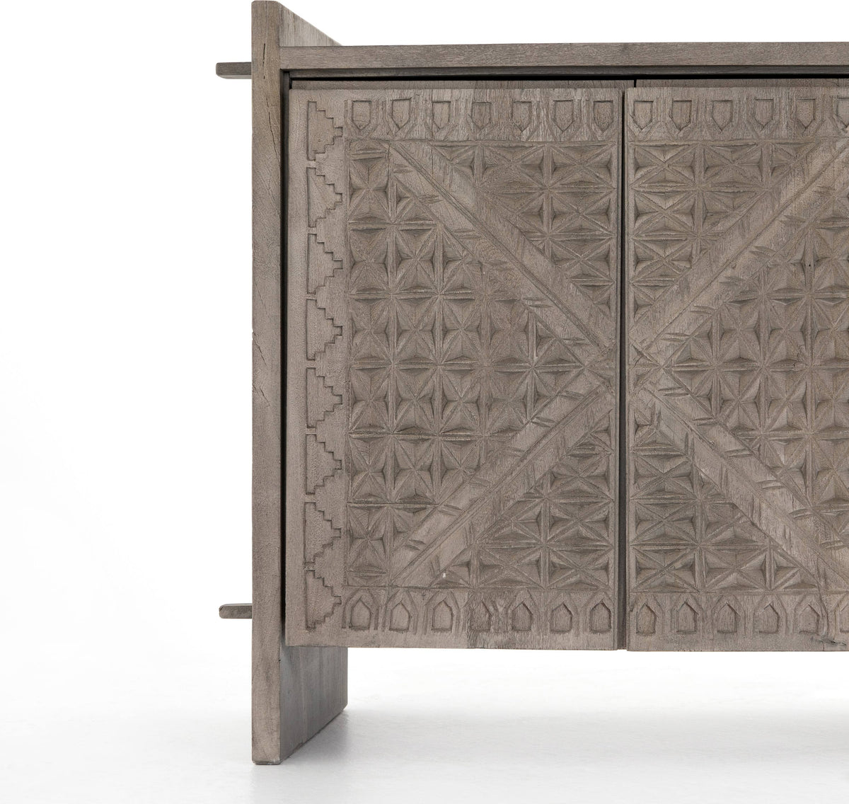 Aged Grey Small Sideboard P282