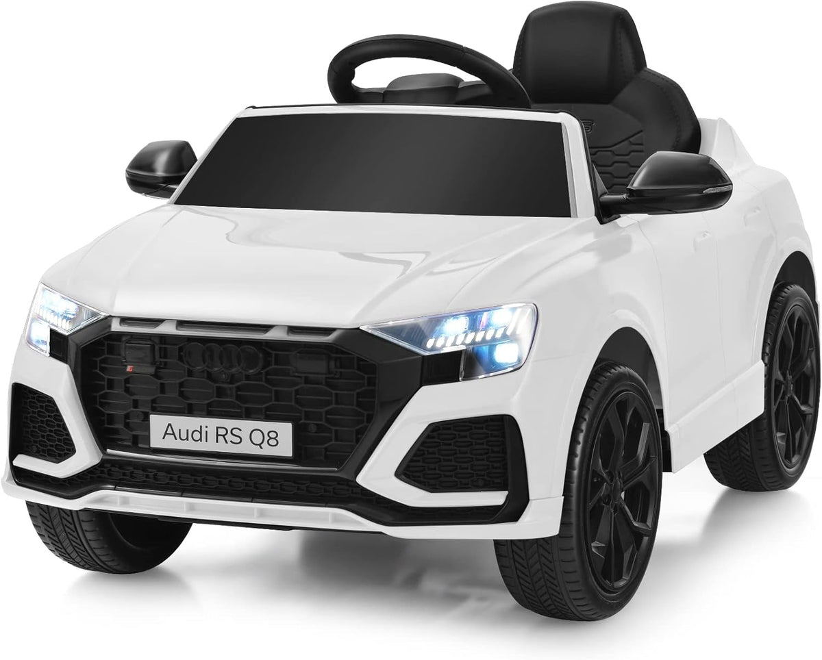 12V Licensed Audi Q8 Pink Battery Powered Electric Ride on Car V293