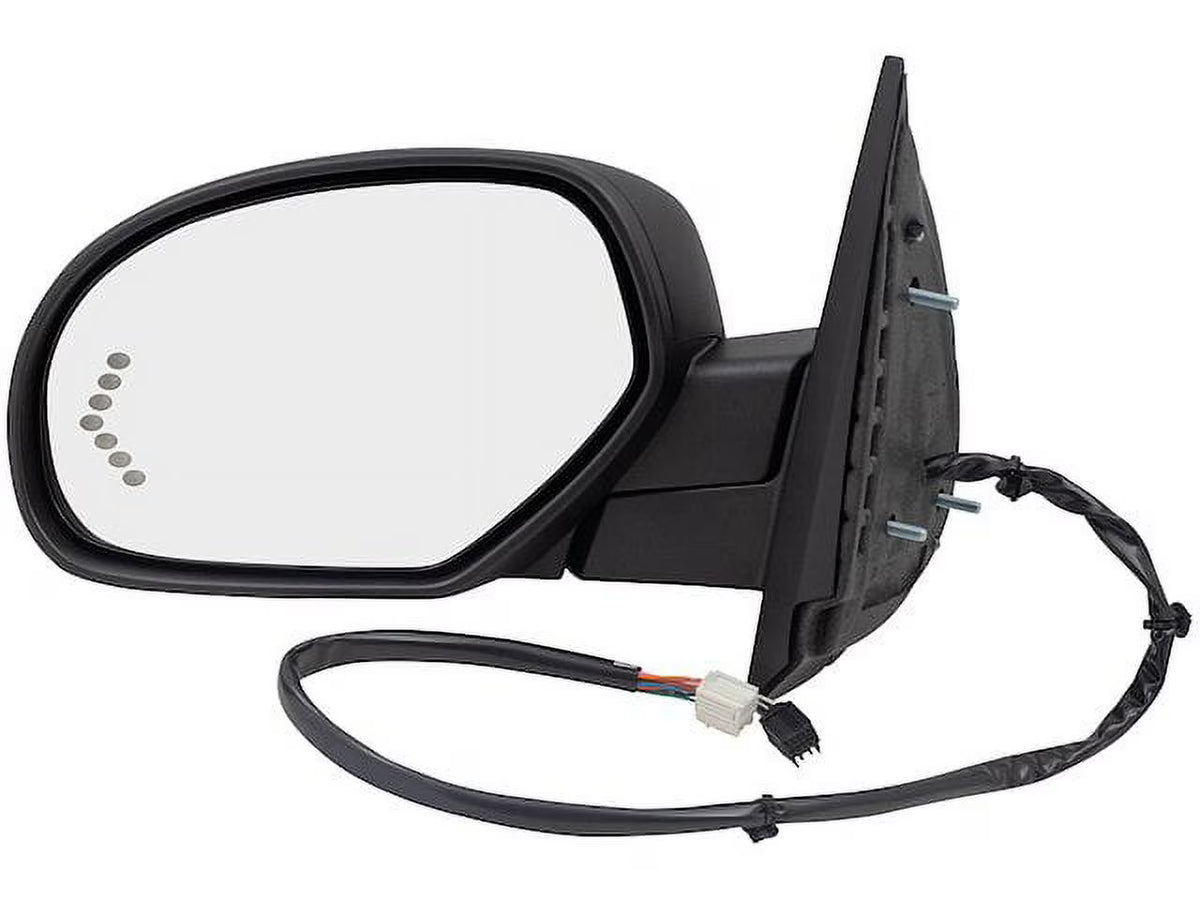 Left Mirror Compatible with 2007-2013 Chevy Suburban 1500 Sport Utility 4-Door E541