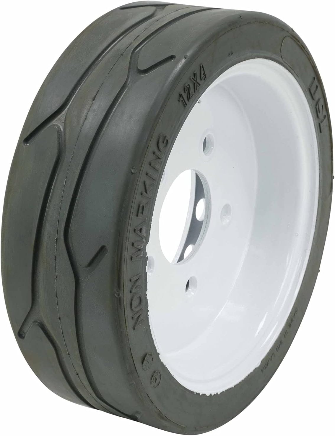 Scissor Lift Tires 12 x 4 Non-Marking Wheel Assembly B9547