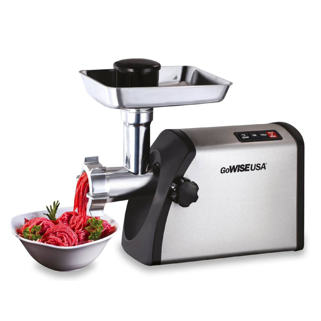 4-in-1 Stainless Steel Electric Meat Grinder and Food Processor L67998