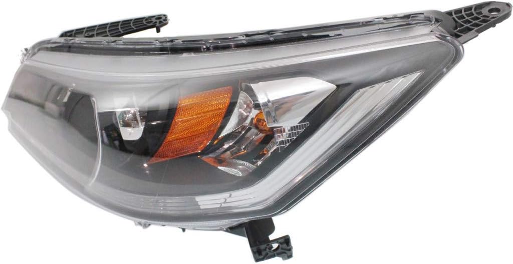 Honda Accord Headlight Assembly 2013 2014 Pair Halogen F129