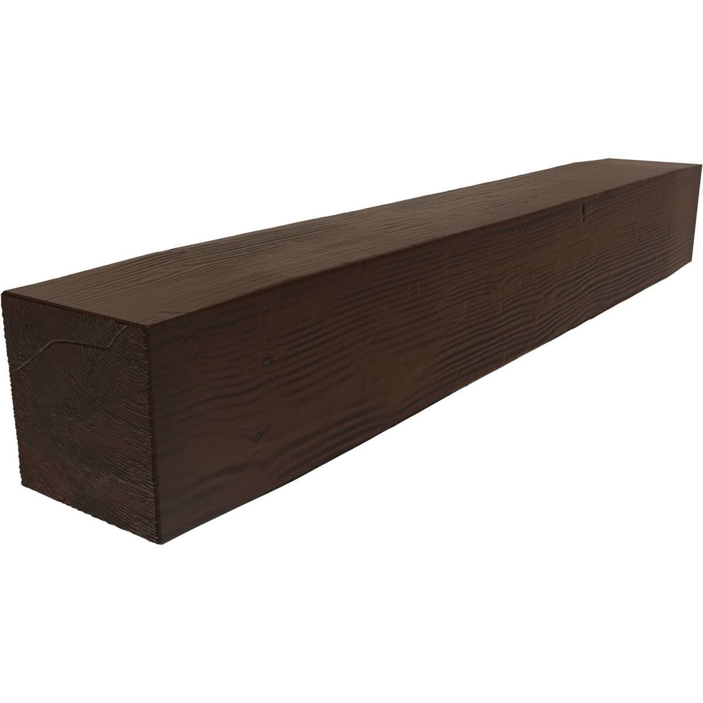 Sandblasted Faux Wood Fireplace Mantel S16111
