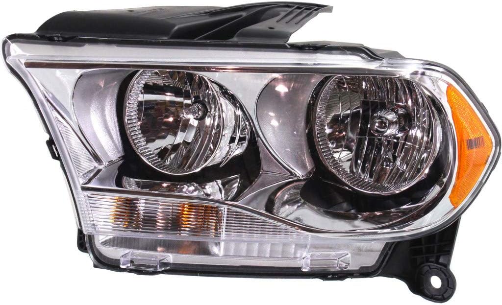 Chrome Passenger Side Headlight for Dodge Durango Truck U87172