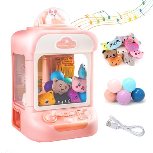 Mini Candy Vending Grabber Machine (Pink) Y196023