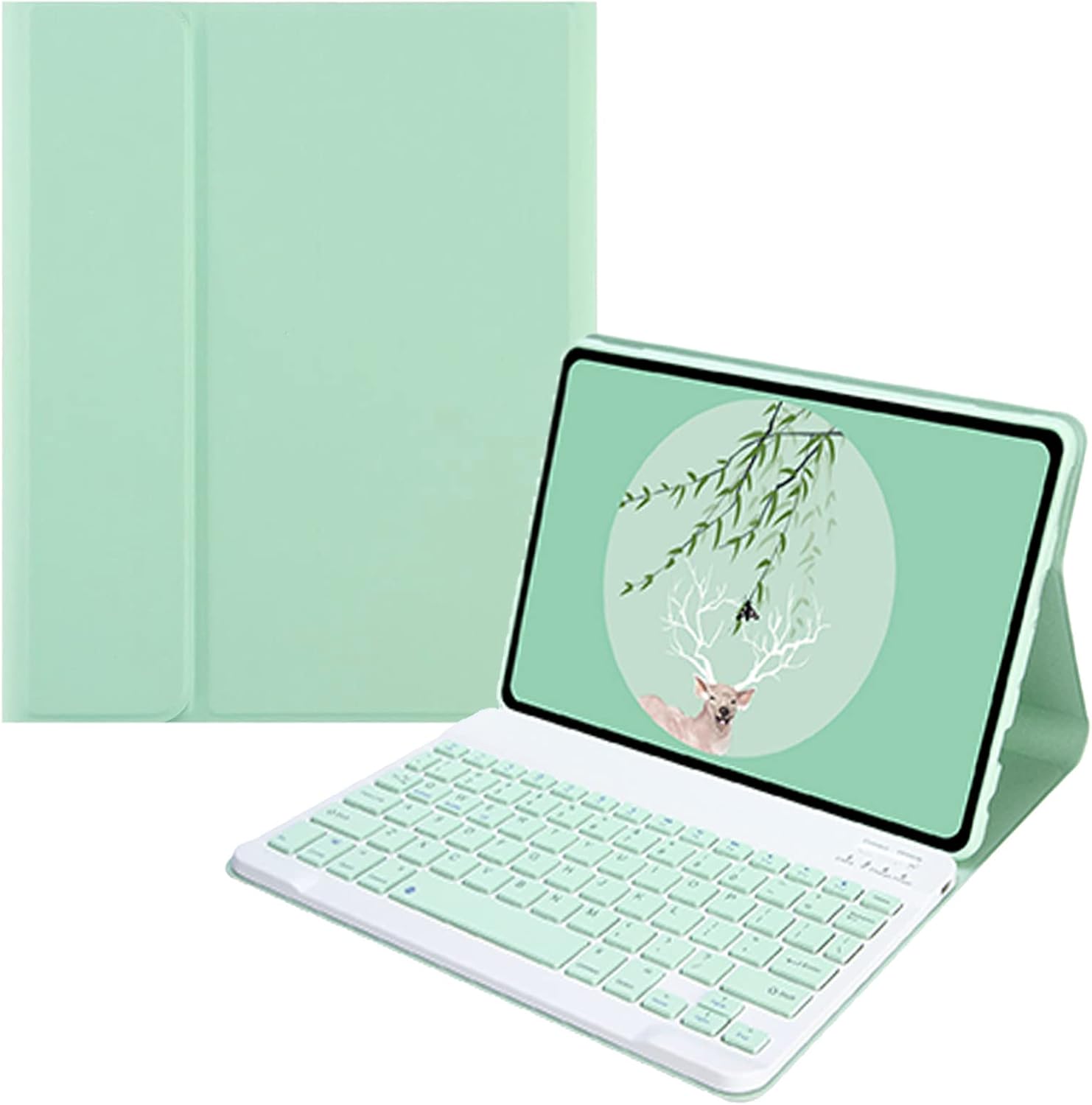 Purple Bluetooth Keyboard Case for Fire HD 10 W472