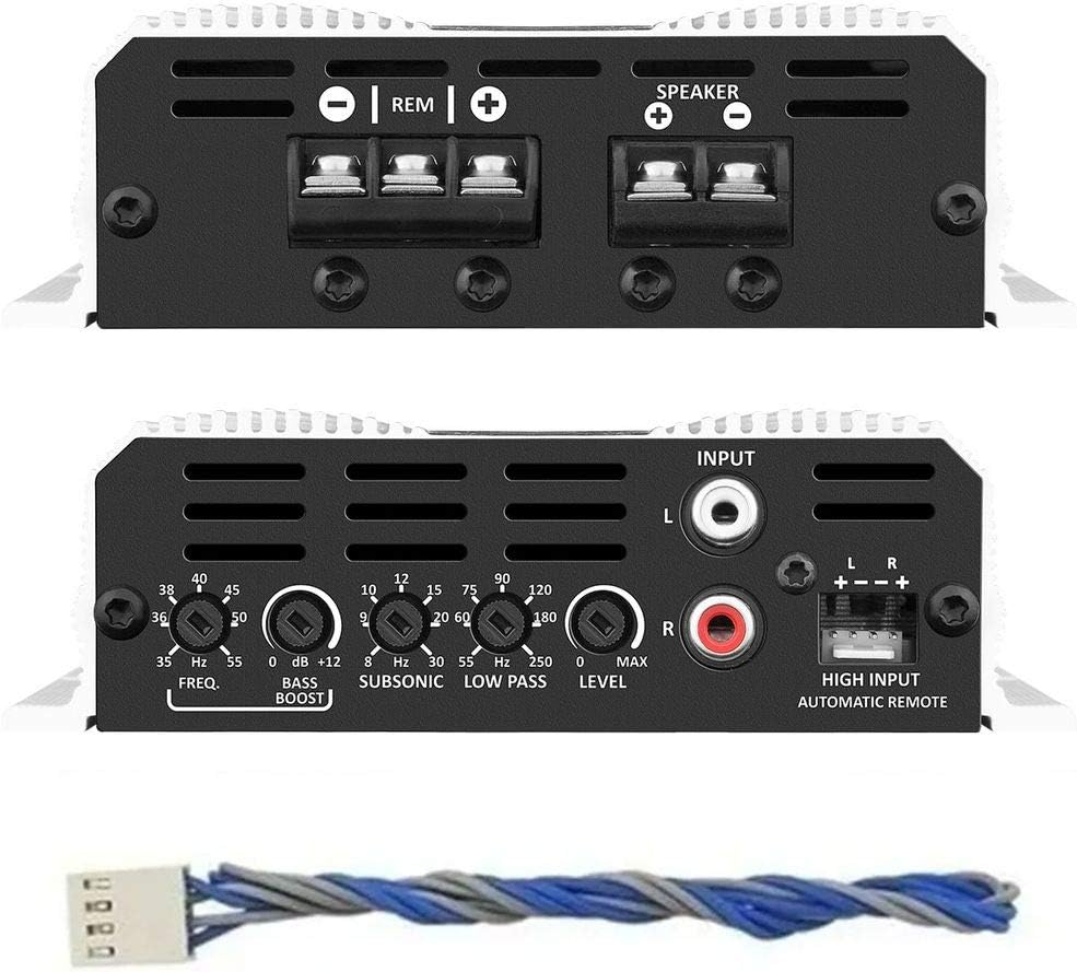 1 Channel 400 Watts Rms Car Audio Amplifier N808