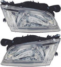Headlight Assembly Pair for Nissan Altima 1998 1999 Halogen Z97787