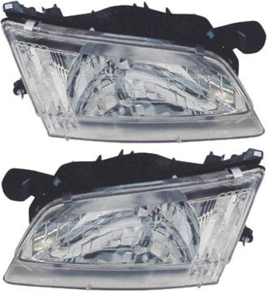 Headlight Assembly Pair for Nissan Altima 1998 1999 Halogen Z97787