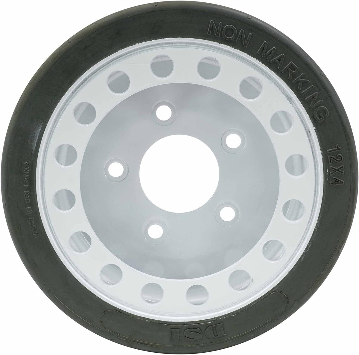 Scissor Lift Tires 12 x 4 Non-Marking Wheel Assembly B9547