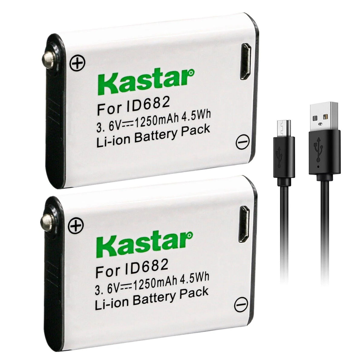 2-Pack Replacement LED Headlamp Battery C562