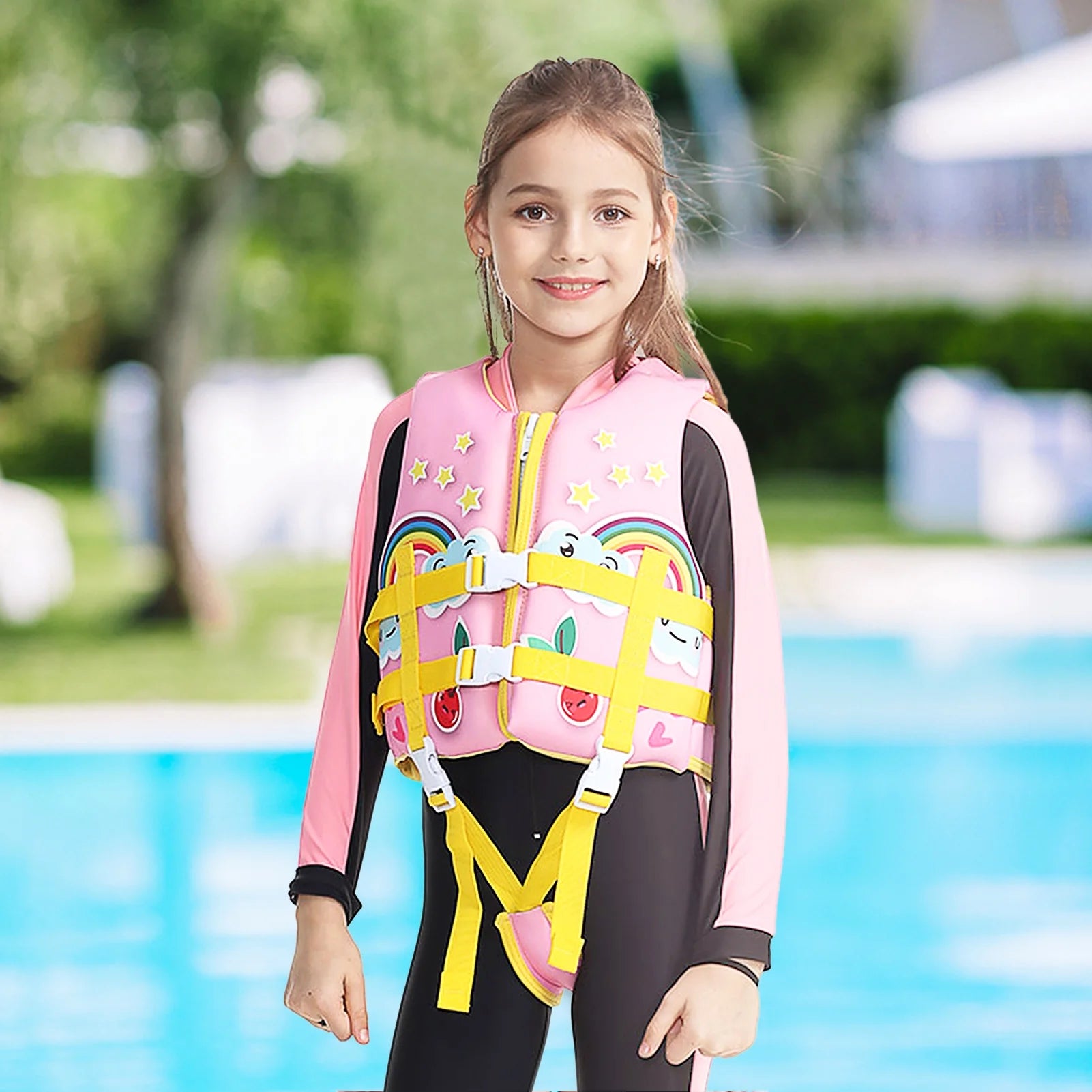 Kids Safety Swimsuit for Swimming B75114