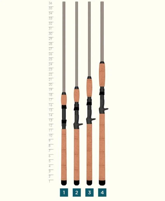 Mojo Cat Spinning Rod MCS70MF M6228