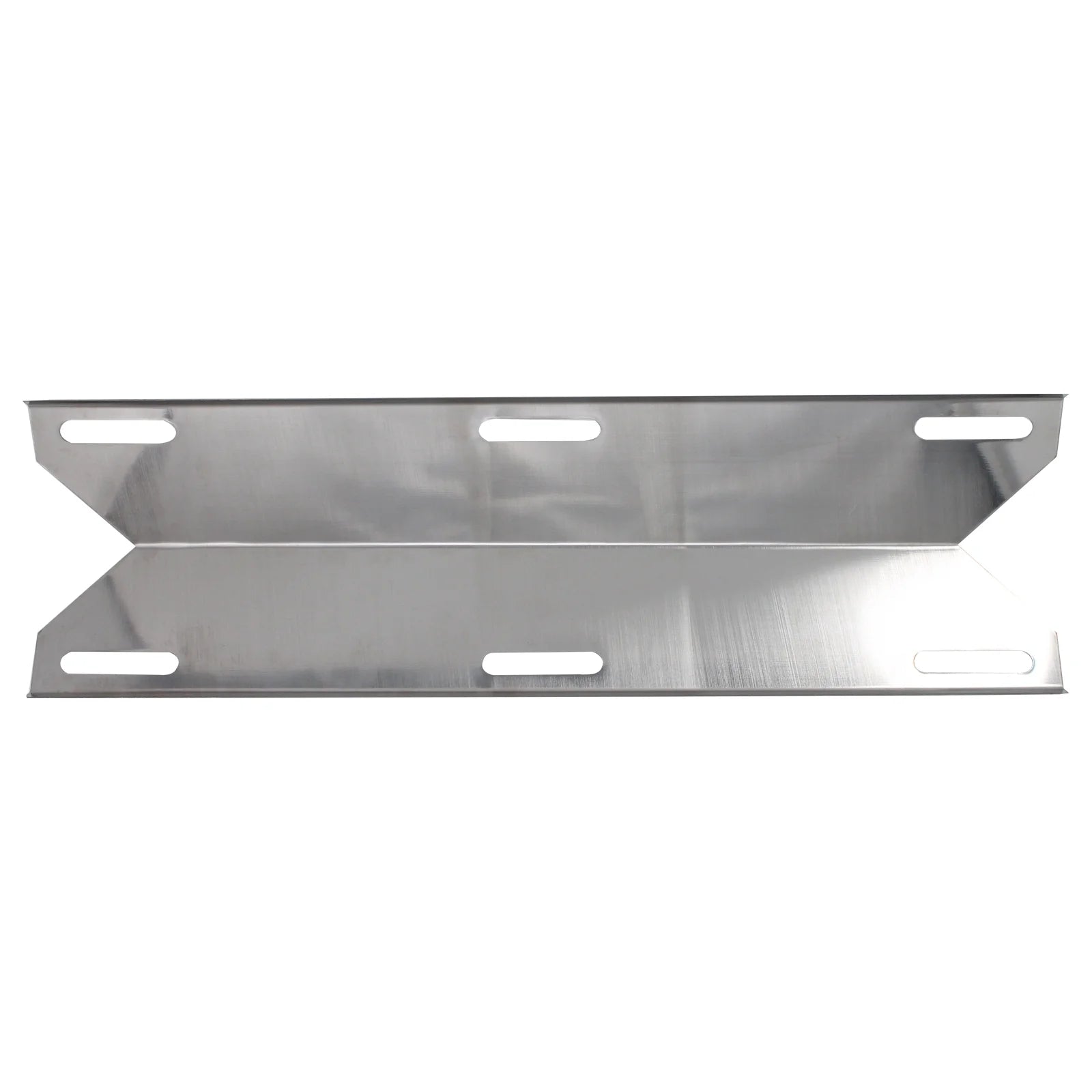 2-Pack Stainless Steel BBQ Gas Grill Tube Burner & Heat Shield Plate Replacement Parts G945