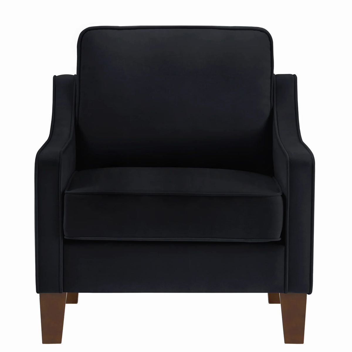Black Velvet Armchair F78480