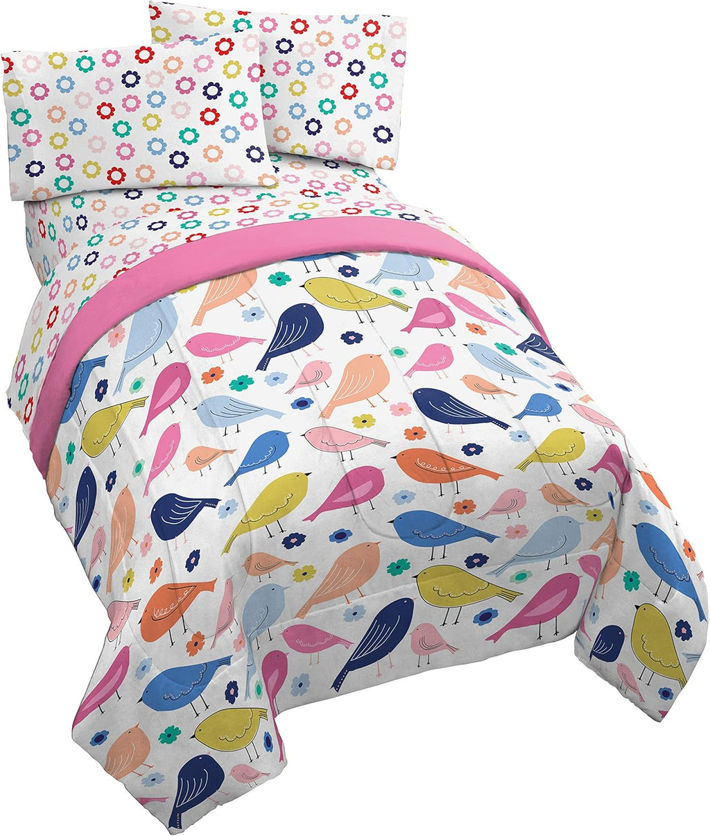 Purple 4 Piece Twin Bed Set M774768