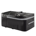 Rear Carrier Bag Trunk PU Leather Waterproof 15L Bike Pannier H340