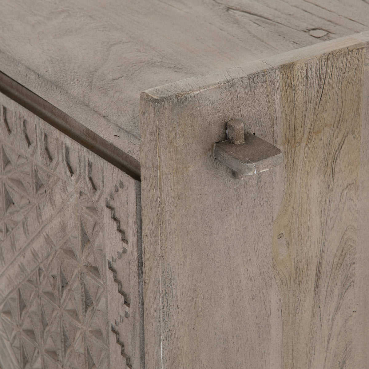 Aged Grey Small Sideboard P282