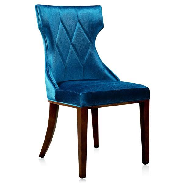 Velvet Dining Chair Set of 2 Grey A468521