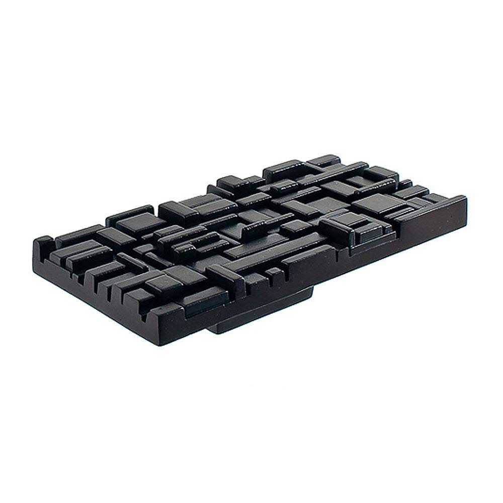 White Rectangular Cabinet Pull Y52949