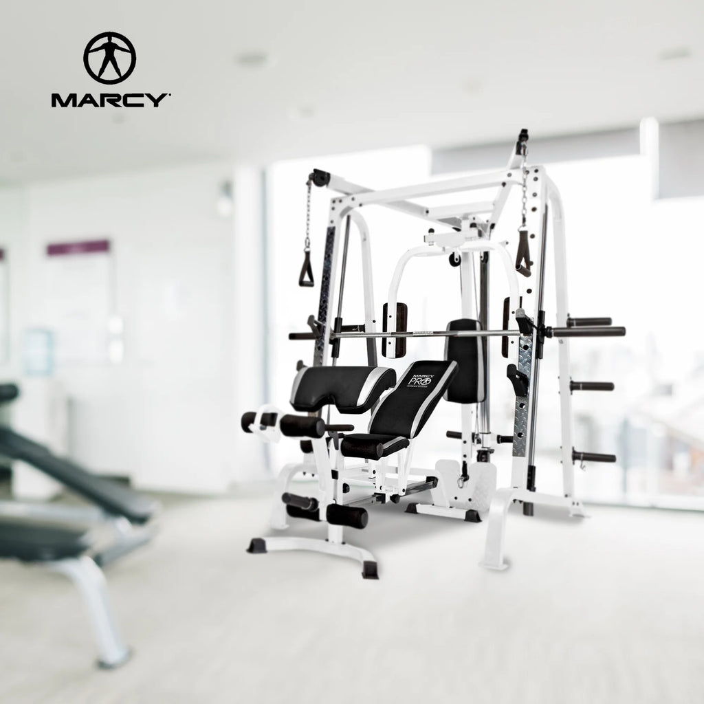 White Smith Cage Workout Machine B71718