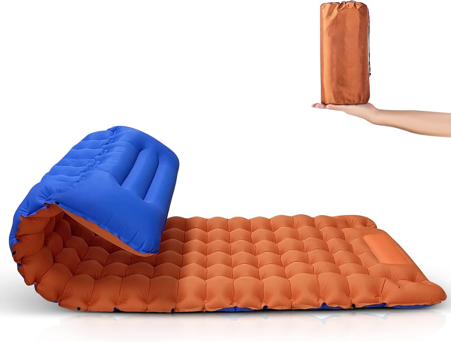 Waterproof Self Inflating Sleeping Pad Camping Mattress Q5437